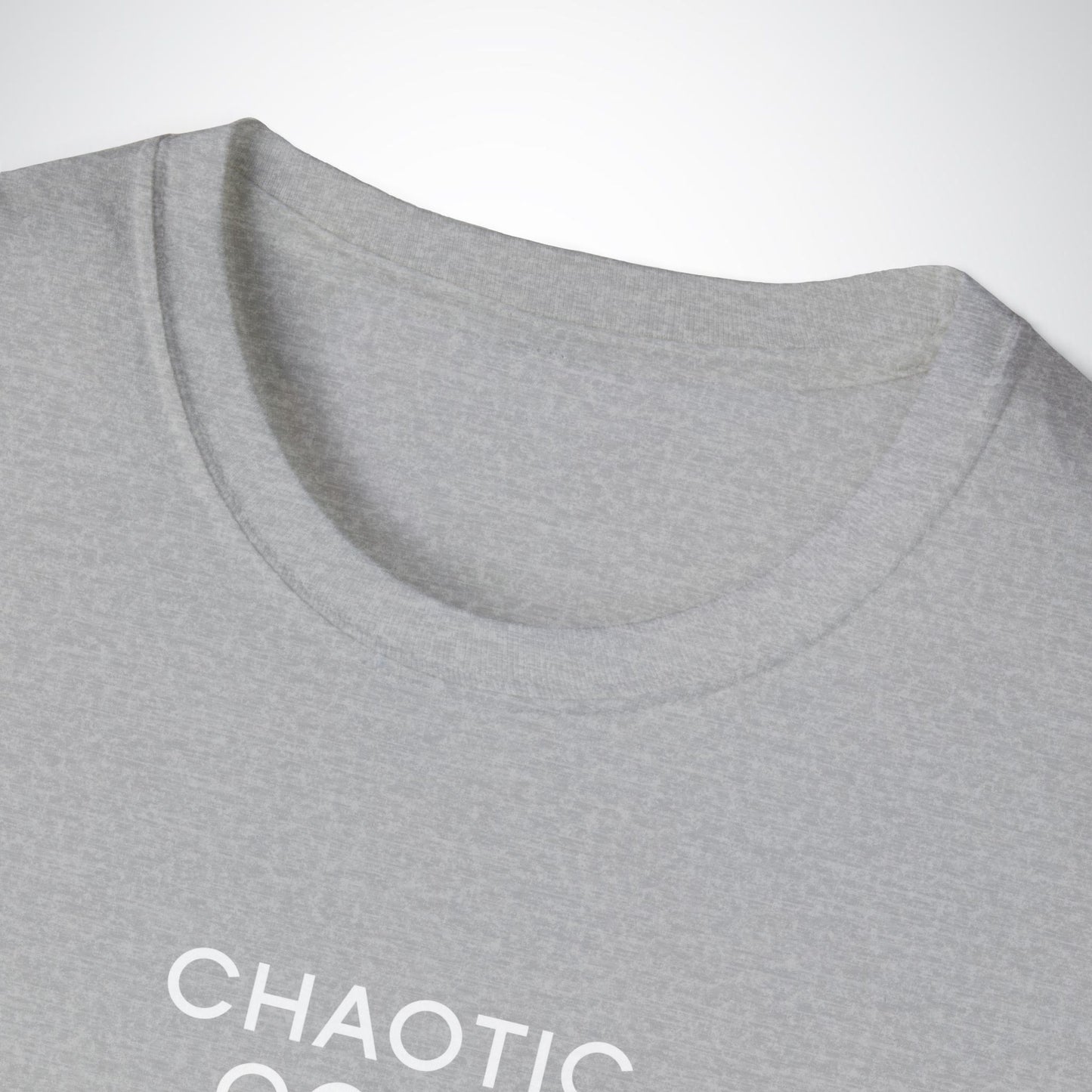 Chaotic Good Tee / Unisex Softstyle T-Shirt / Black, Grey, Green, Charcoal grey, Navy
