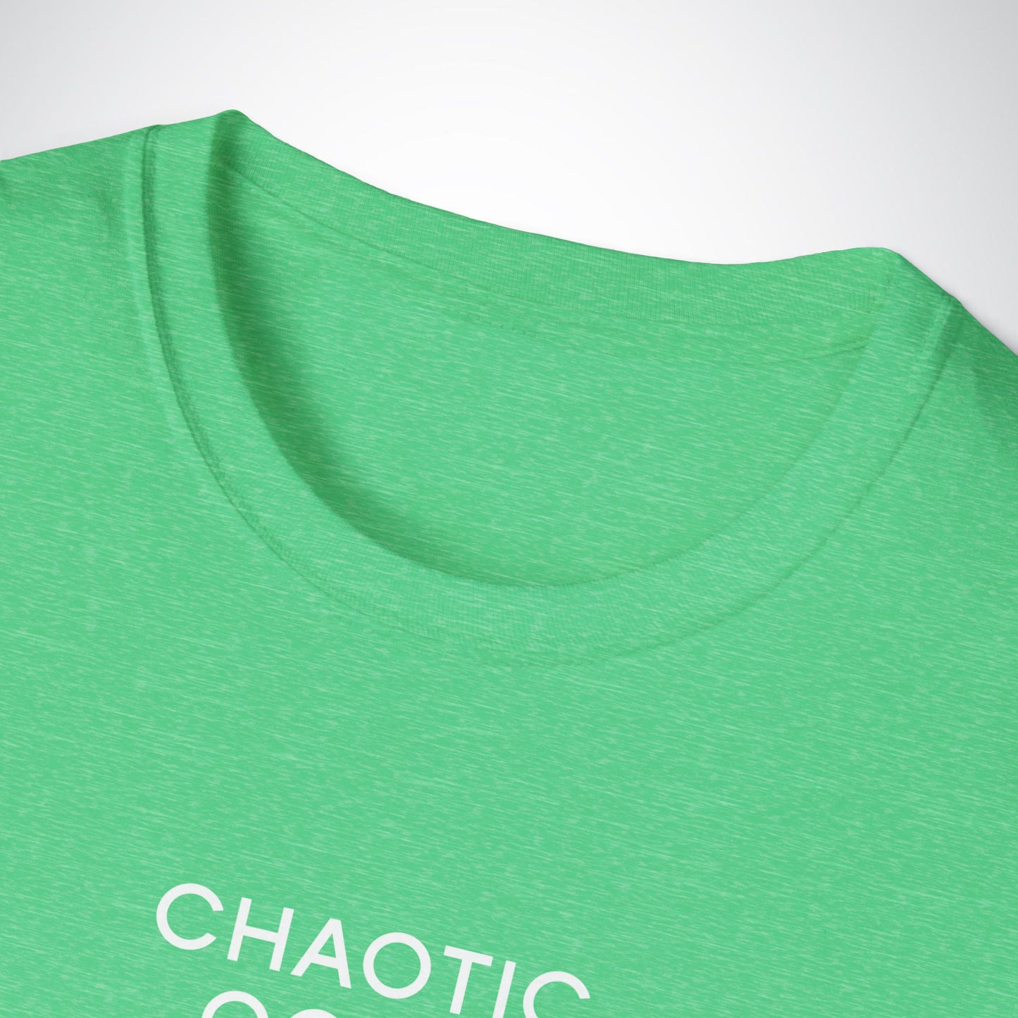 Chaotic Good Tee / Unisex Softstyle T-Shirt / Black, Grey, Green, Charcoal grey, Navy