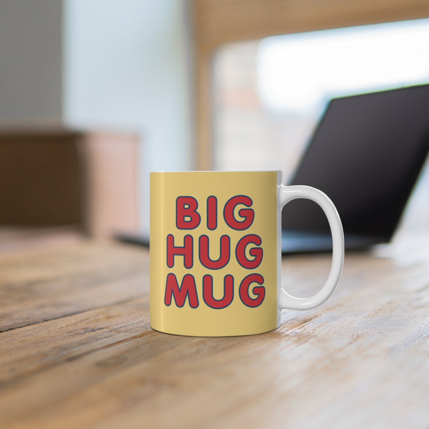 Big Hug Mug / 11oz ceramic mug, design inspired by True Detective