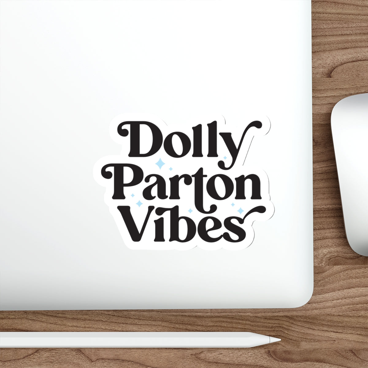 Dolly Vibes Vinyl Sticker / Available sizes: 3", 4" and 5"