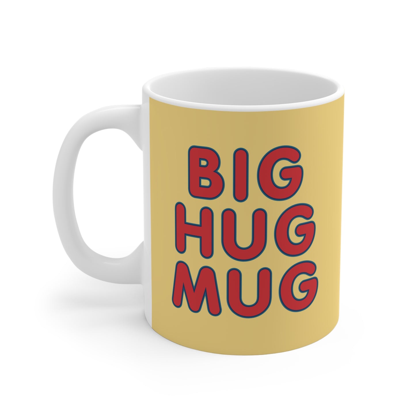 Big Hug Mug / 11oz ceramic mug, design inspired by True Detective