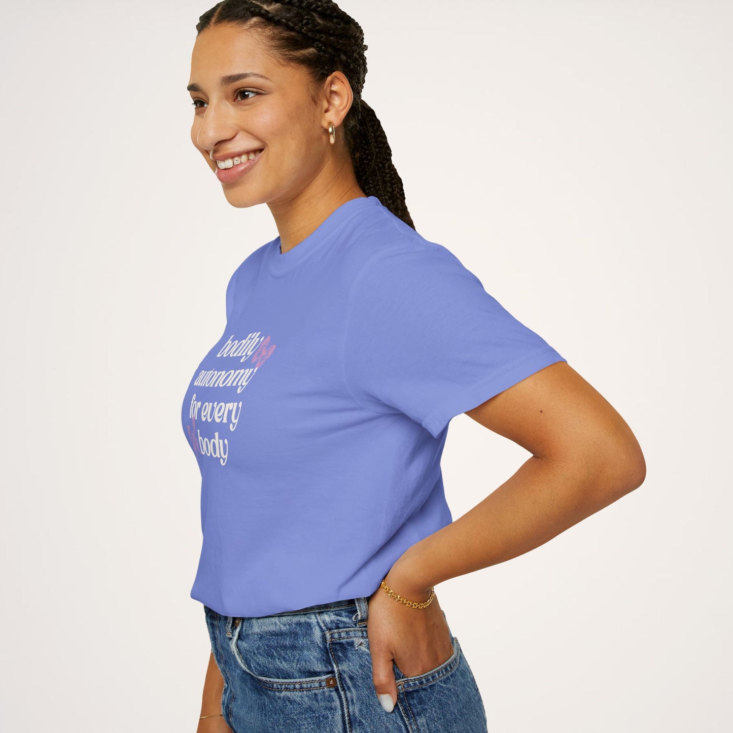Bodily Autonomy T-shirt / Comfort Colors Unisex Garment-Dyed T-shirt